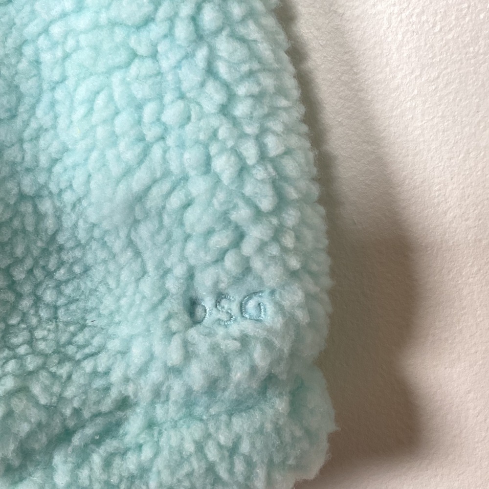 DSG Girls' Cozy Fleece Full Zip‎ Jacket ShoreSide Blue Size S (8-9) - Picture 5 of 8